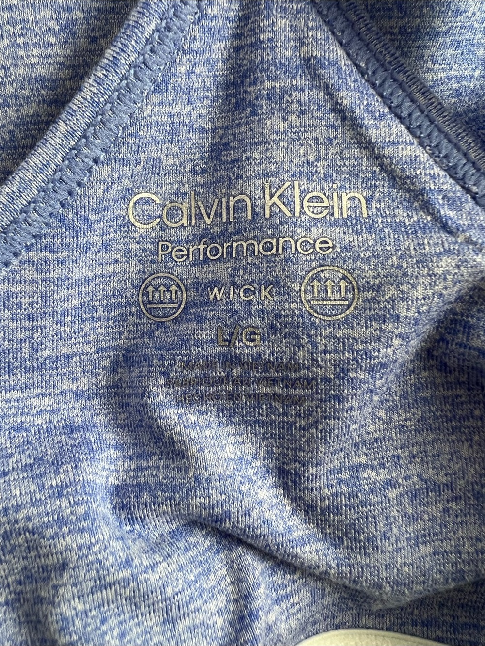 Calvin Klein Blue Performance Dress Golf Pickleball Tennis Vacation Travel - Picture 3 of 13